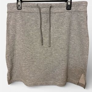 James Perse Heather Gray Mini Skirt